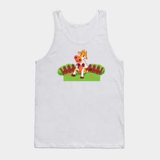 Cow Relaxing Tank Top